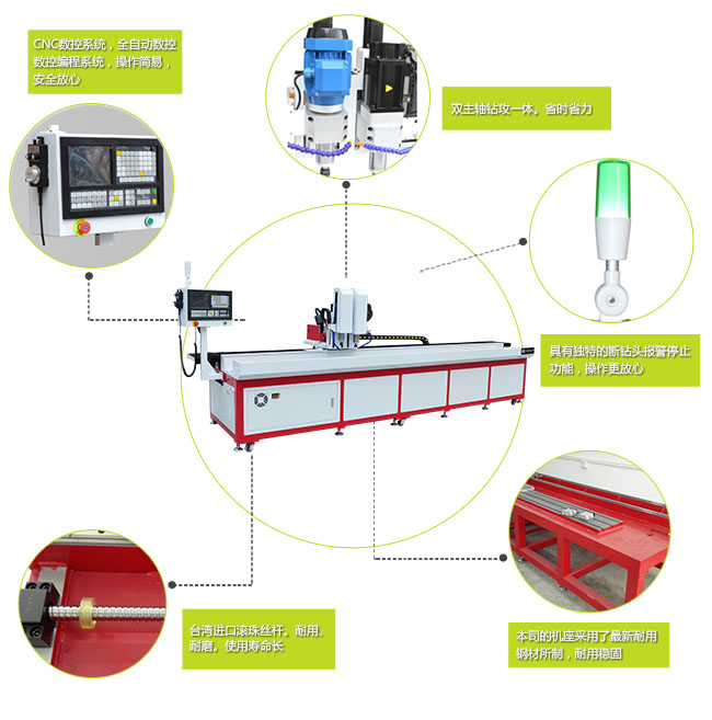 多轴钻攻机细节描述